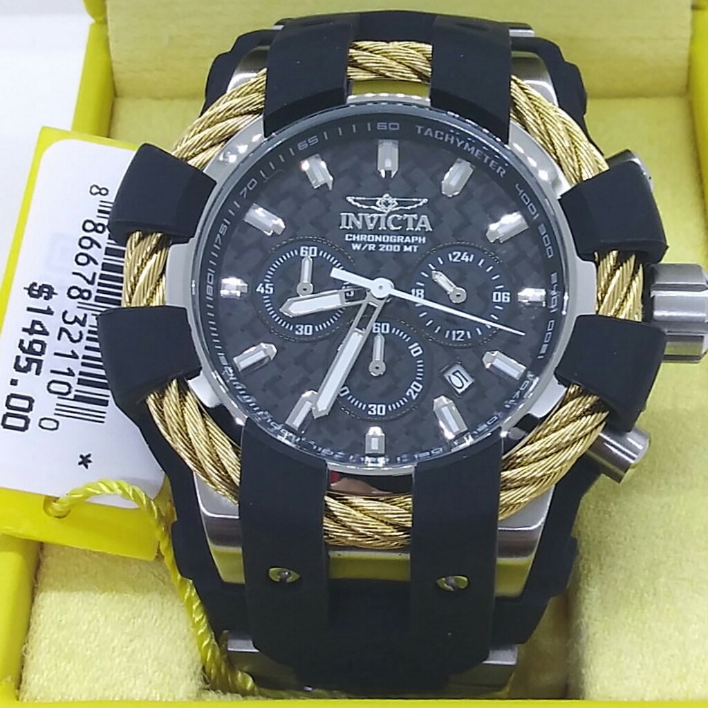 FIRM PRICE-$1495 Invicta Bolt Chronograph Watch